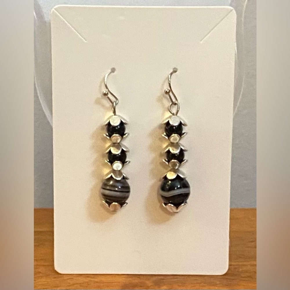 NEW Sardonyx earrings